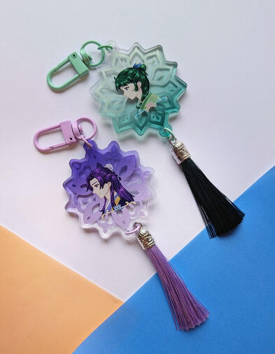 maomao & jinshi tassel charms