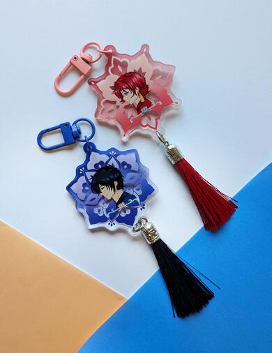 yona &amp; hak tassel charms