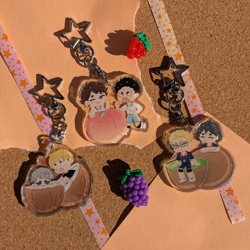 haikyuu fruit charms vol.2